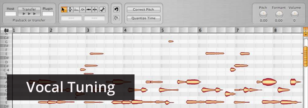 Online Studio for Vocal Tuning